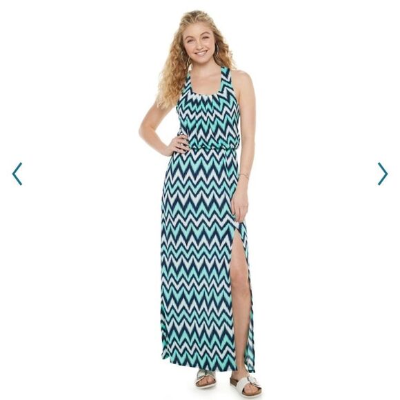 Three Pink Hearts cameo maxi dress. - Picture 1 of 1